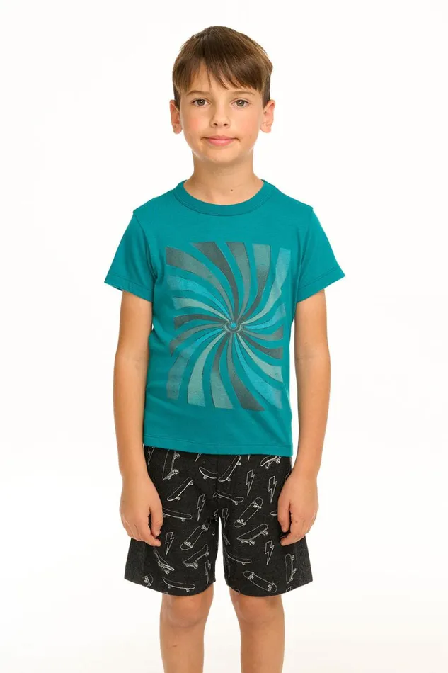 Kids Boys Chaser Brand Eye Rays Tee