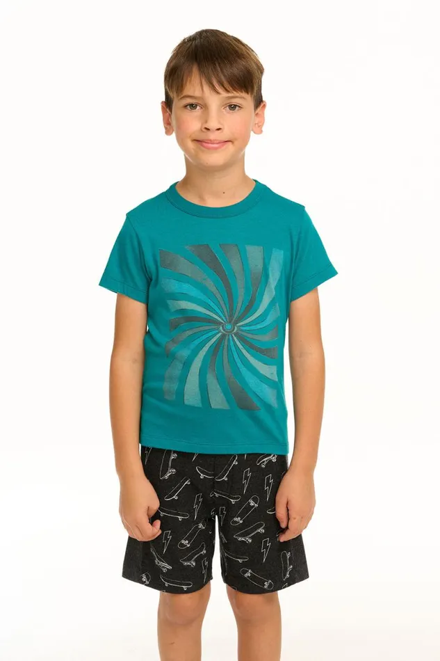 Kids Boys Chaser Brand Eye Rays Tee