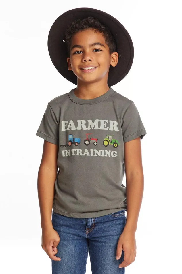 Kids Boys Chaser Brand Farmer In Training Boys Tee