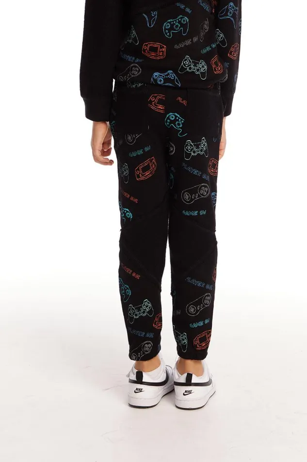 Kids Boys Chaser Brand Gamer Boys Easy Joggers