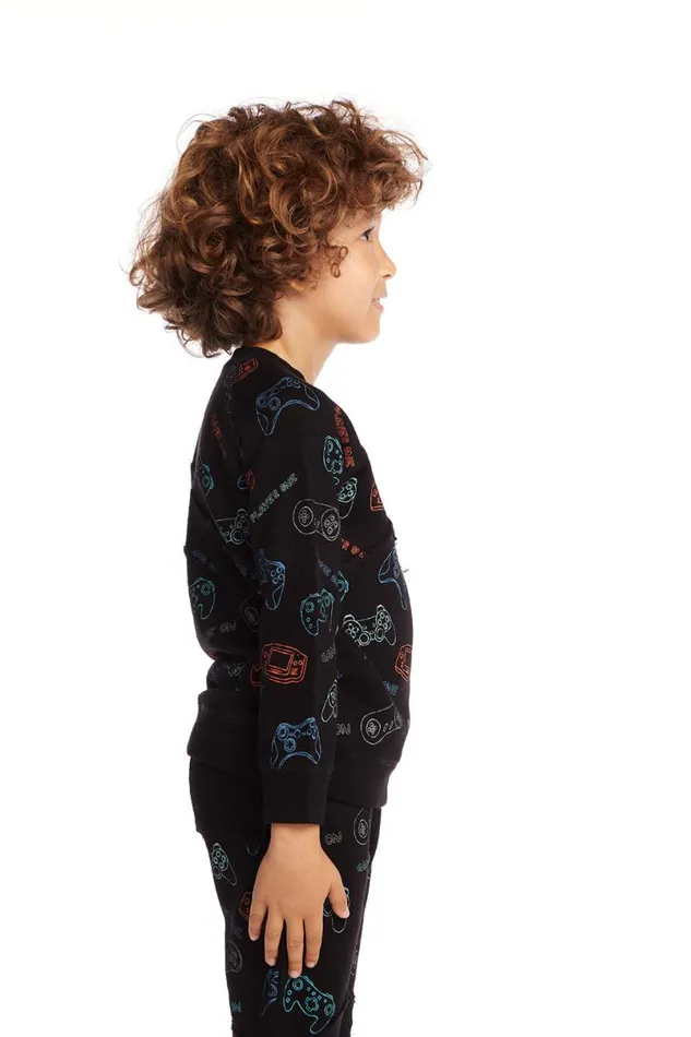 Kids Boys Chaser Brand Gamer Boys Long Sleeve