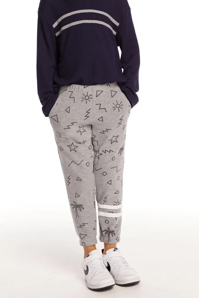 Kids Boys Chaser Brand Geo Palms Boys Pant