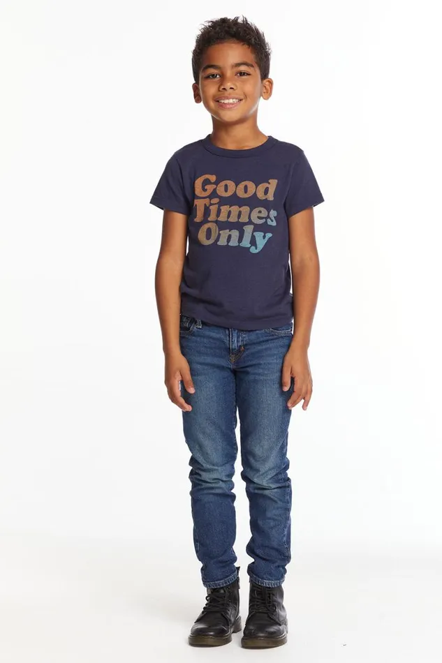 Kids Boys Chaser Brand Good Times Only Boys Tee