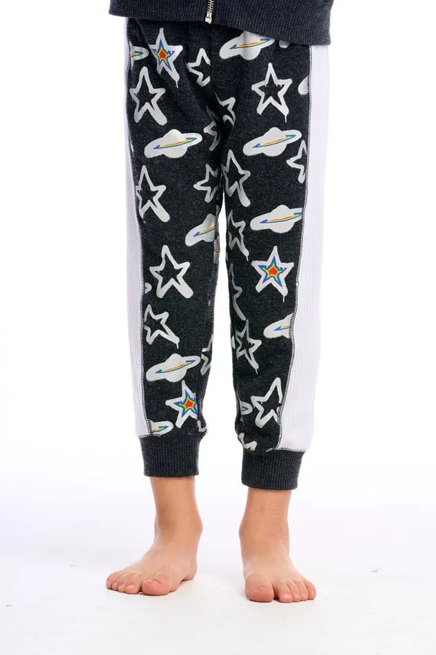 Kids Boys Chaser Brand Graffiti Saturn Pant