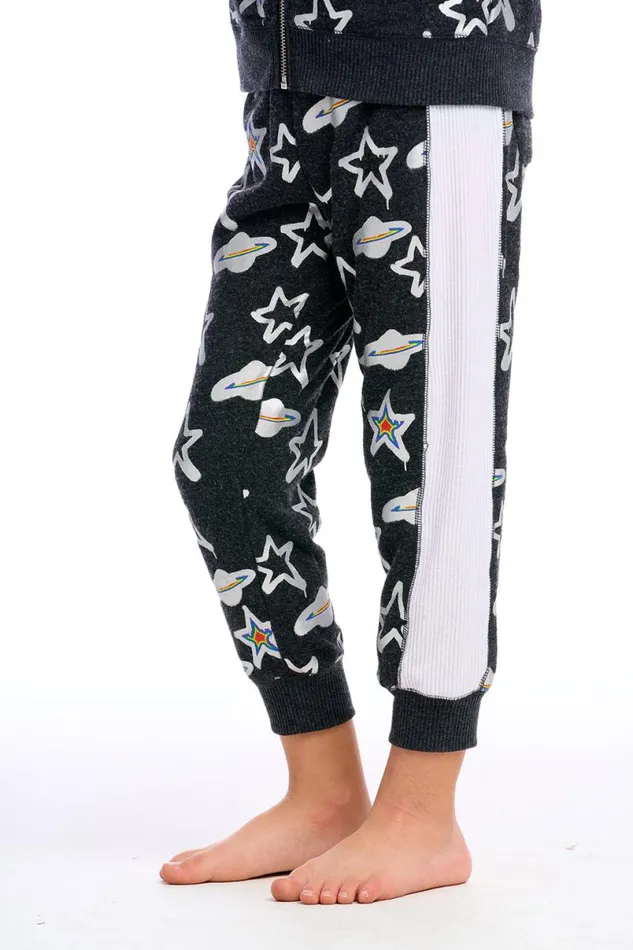 Kids Boys Chaser Brand Graffiti Saturn Pant