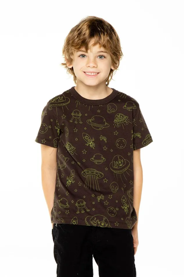 Kids Boys Chaser Brand Happy Aliens