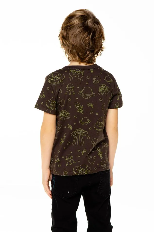 Kids Boys Chaser Brand Happy Aliens