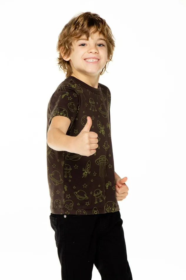 Kids Boys Chaser Brand Happy Aliens