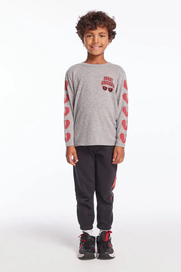 Kids Boys Chaser Brand Heartbreaker Boys Long Sleeve