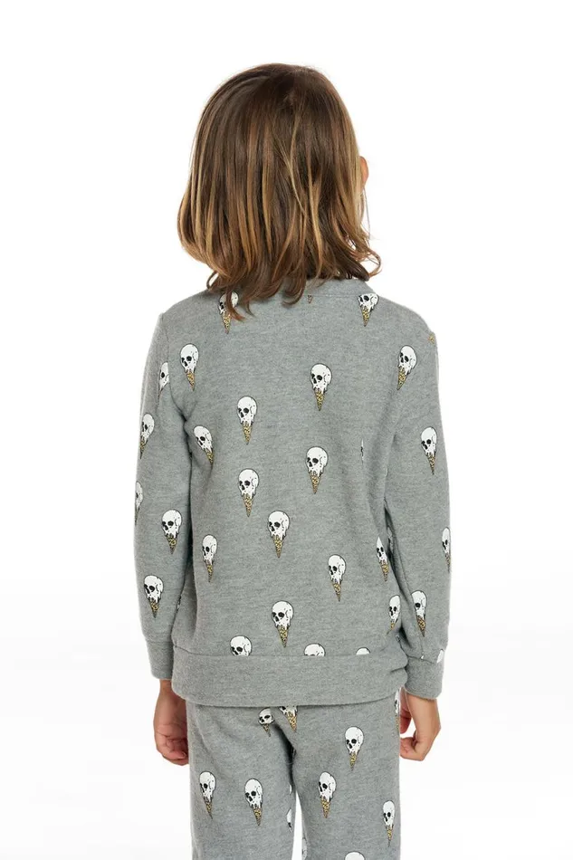 Kids Boys Chaser Brand Ice Cream Skulls
