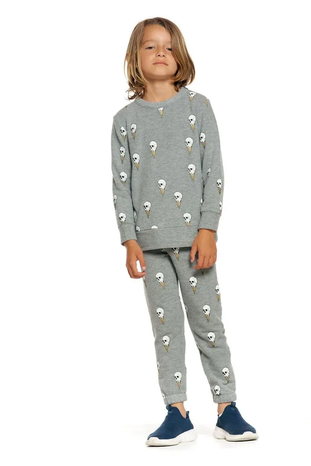 Kids Boys Chaser Brand Ice Cream Skulls