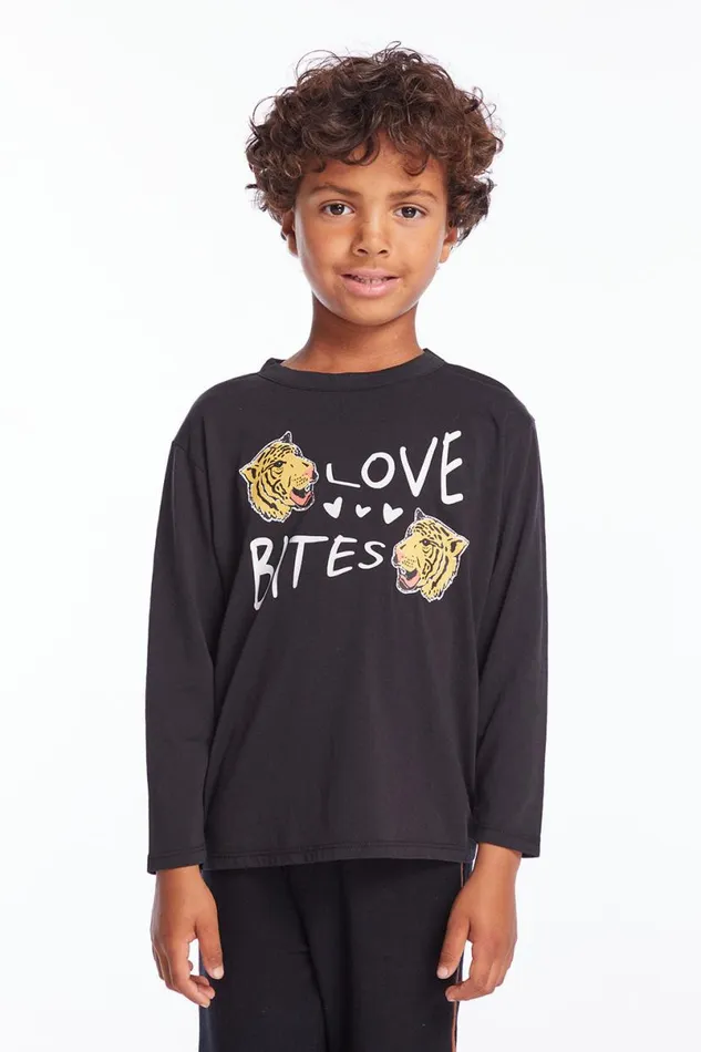 Kids Boys Chaser Brand Love Bites Long Sleeve
