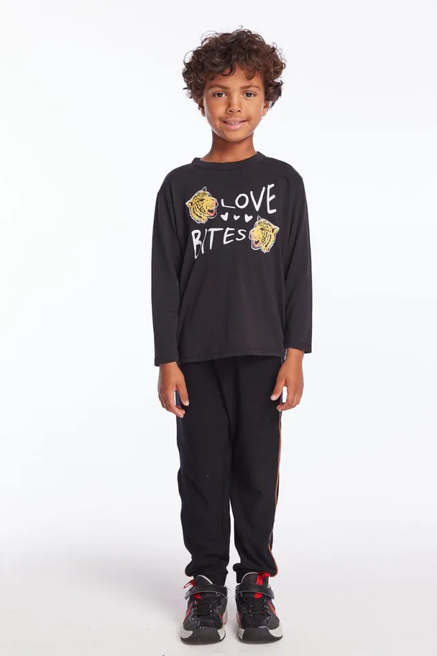 Kids Boys Chaser Brand Love Bites Long Sleeve