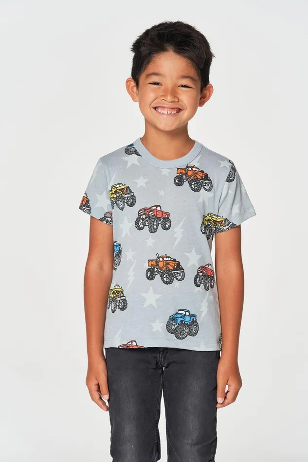 Kids Boys Chaser Brand Monster Truck Face Off
