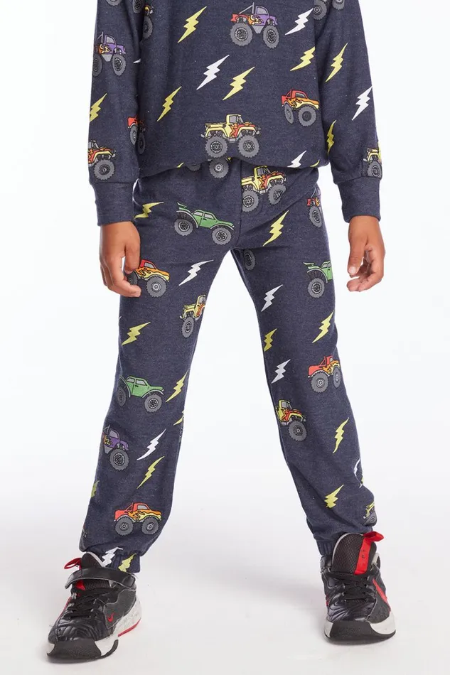 Kids Boys Chaser Brand Monster Truck Rally Boys Lounge Pants