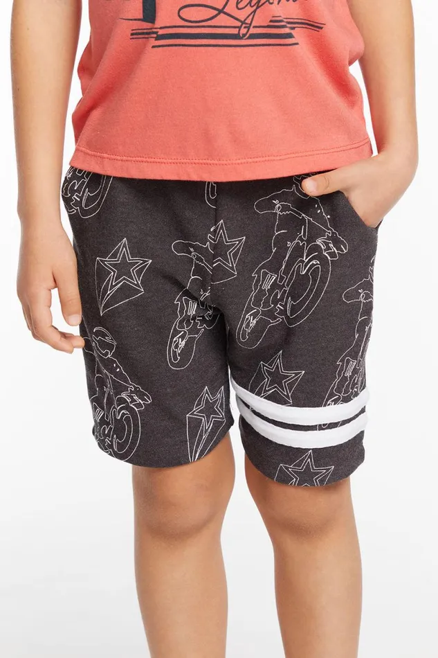 Kids Boys Chaser Brand Moto Star Boys Shorts