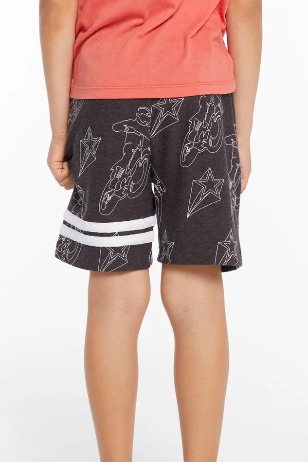 Kids Boys Chaser Brand Moto Star Boys Shorts