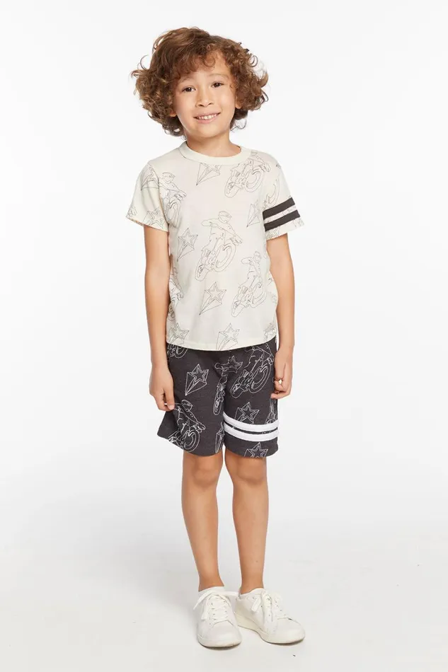 Kids Boys Chaser Brand Moto Star Boys Tee