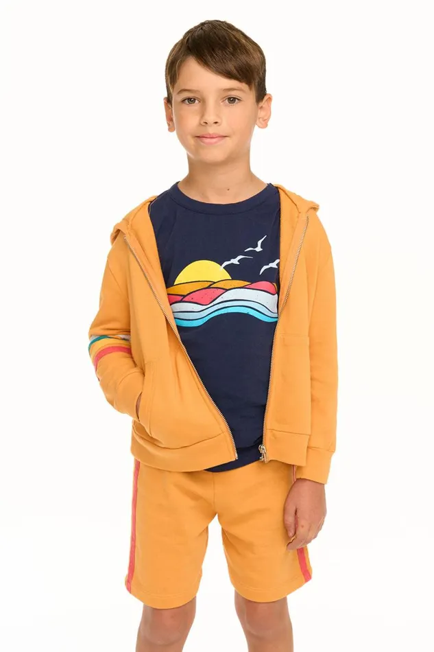 Kids Boys Chaser Brand Ocean and Sunset Tee