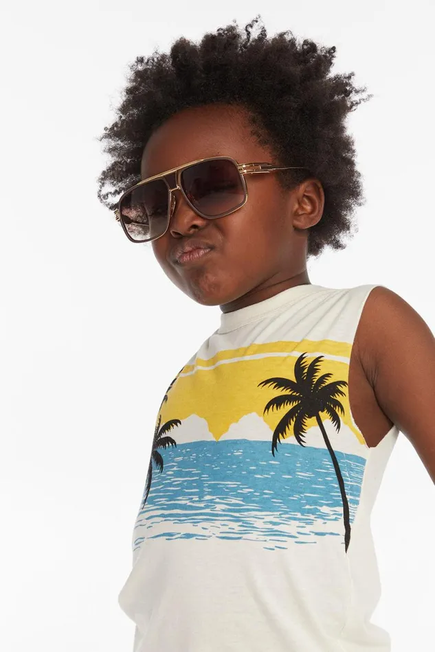 Kids Boys Chaser Brand Ocean View Boys Muscle Tank