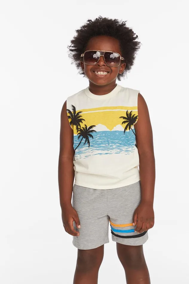 Kids Boys Chaser Brand Ocean View Boys Muscle Tank