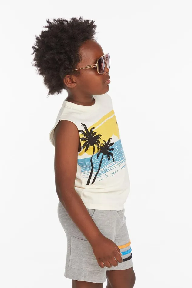 Kids Boys Chaser Brand Ocean View Boys Muscle Tank