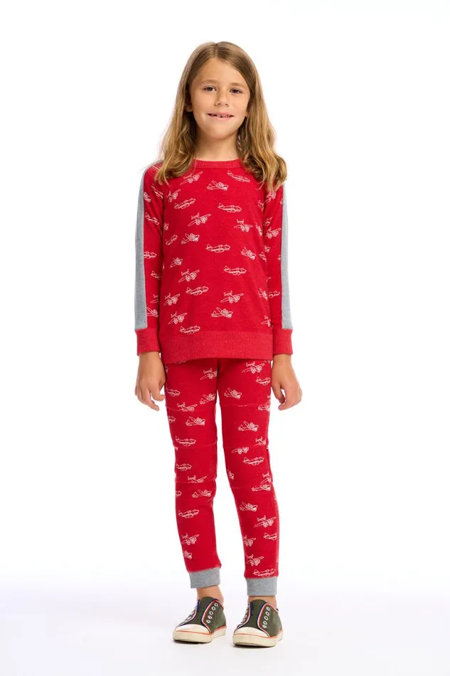 Kids Boys Chaser Brand Plane Jogger