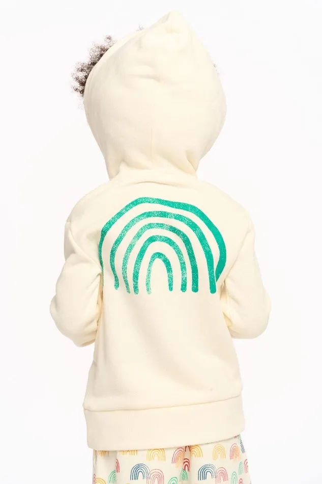Kids Boys Chaser Brand Rainbow Paxton Zip Up Hoodie