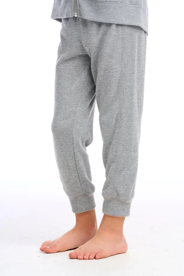 Kids Boys Chaser Brand Recycled Bliss Knit Side Panel Jogger