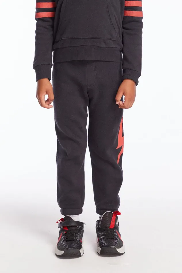 Kids Boys Chaser Brand Red Bolt Boys Joggers