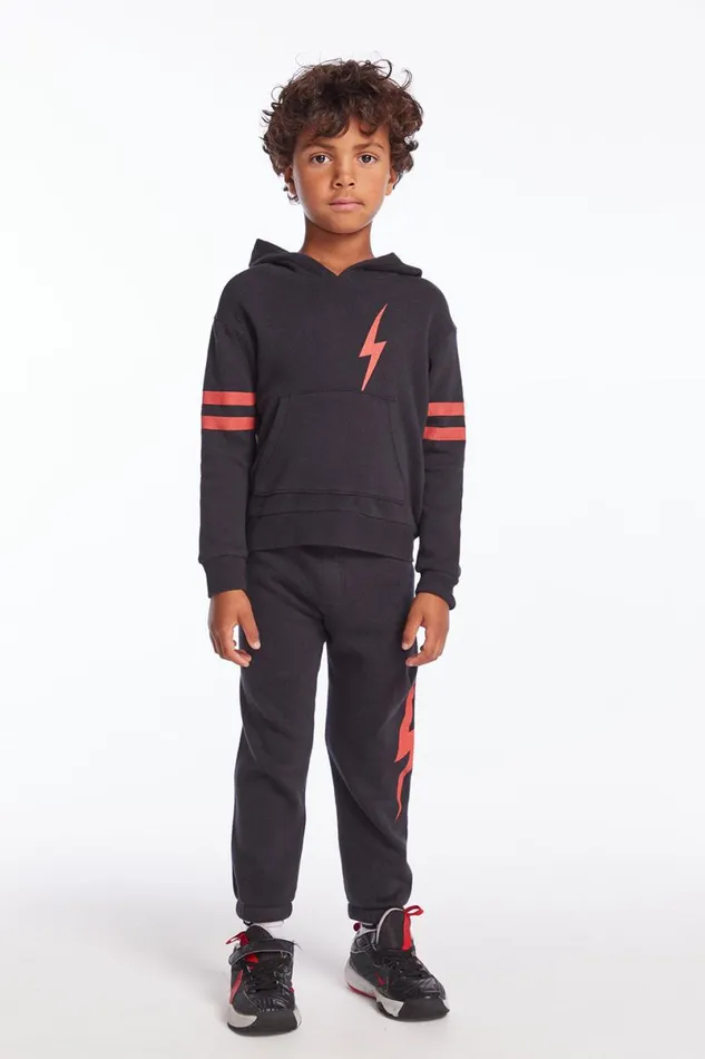 Kids Boys Chaser Brand Red Bolt Boys Joggers