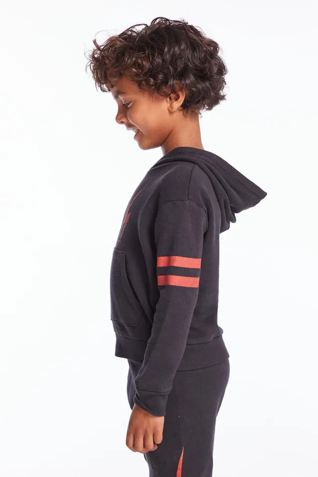 Kids Boys Chaser Brand Red Bolt Boys Pullover Hoodie