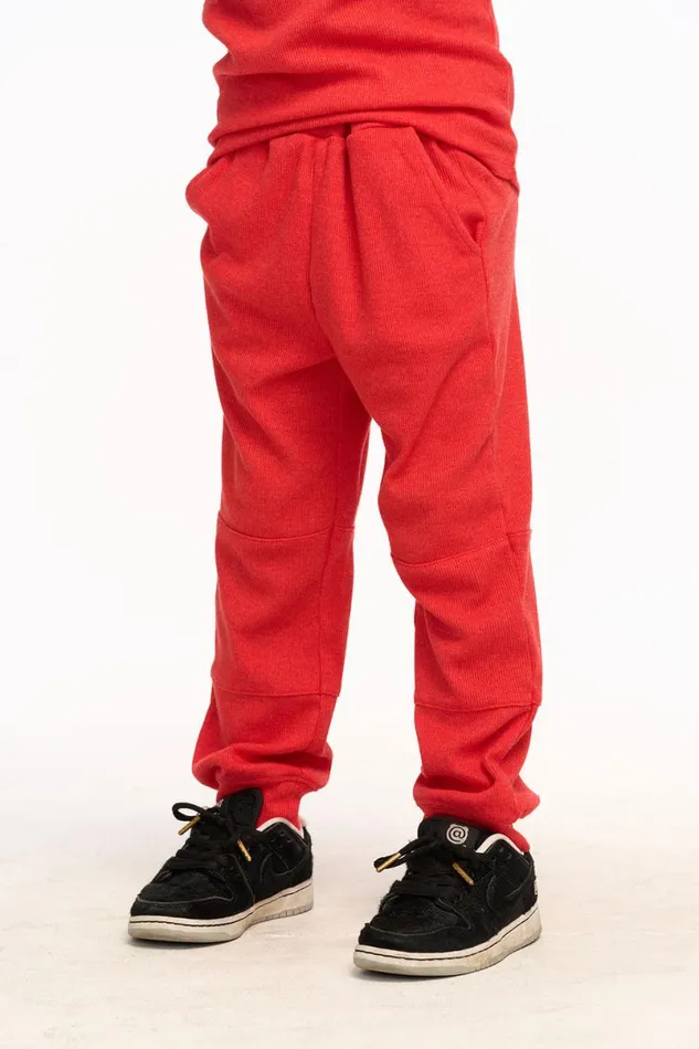 Kids Boys Chaser Brand Remi Joggers 8211 Flame Scarlet