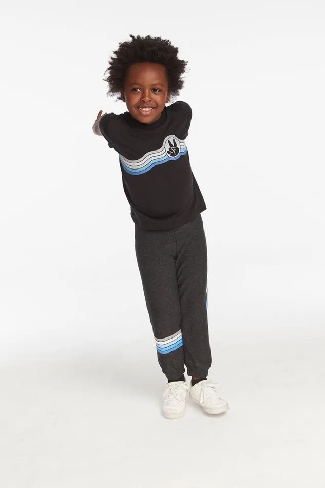 Kids Boys Chaser Brand Retro Peace Boys Pant