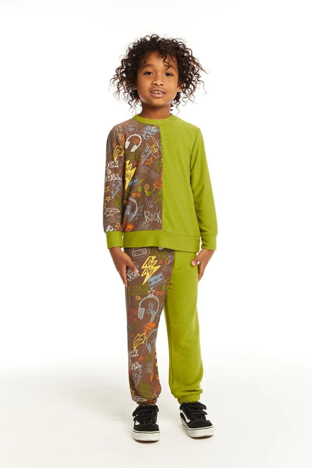 Kids Boys Chaser Brand Rock On Joggers