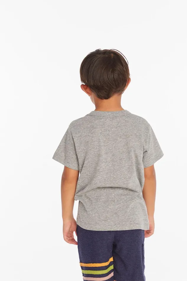 Kids Boys Chaser Brand Rock Star Boys Crew Neck Short Sleeve Tee