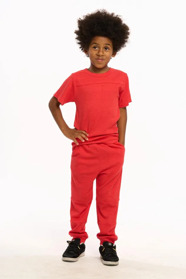 Kids Boys Chaser Brand Rowan Tee 8211 Flame Scarlet