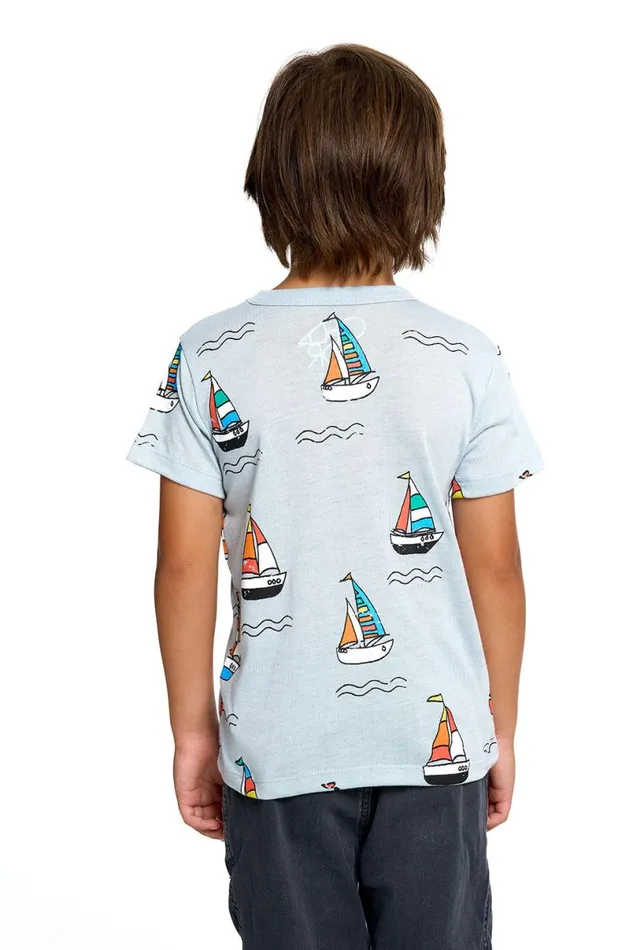 Kids Boys Chaser Brand Sailboats