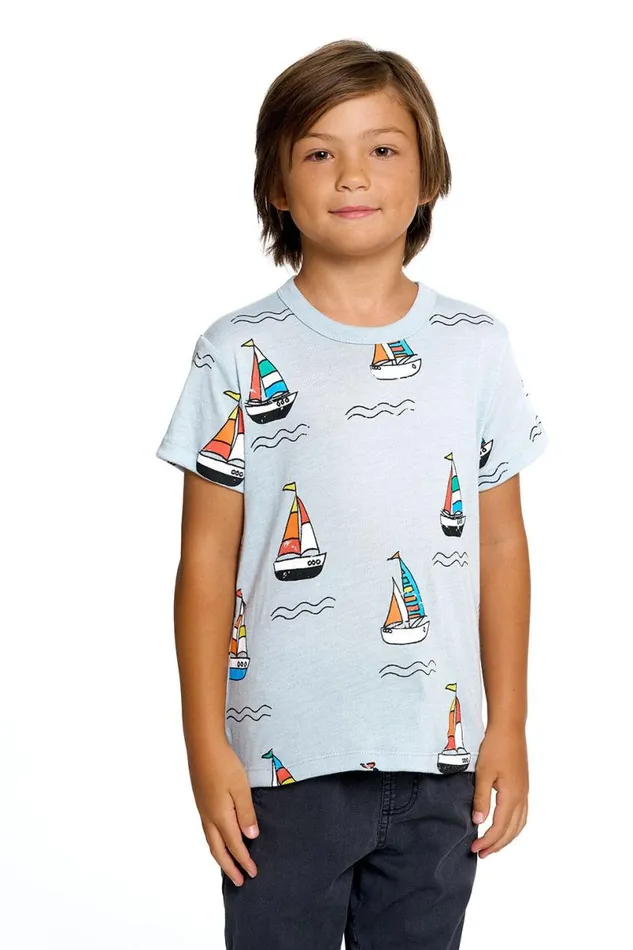 Kids Boys Chaser Brand Sailboats