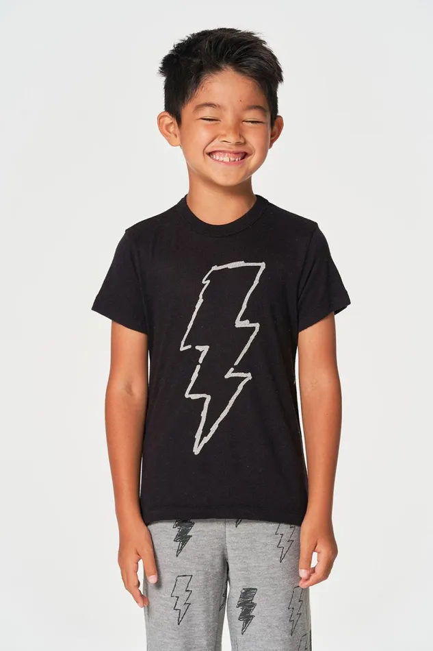 Kids Boys Chaser Brand Scribble Bolt