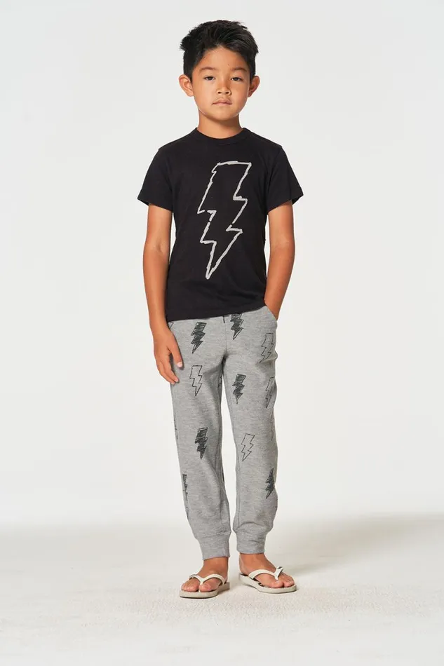 Kids Boys Chaser Brand Scribble Bolt