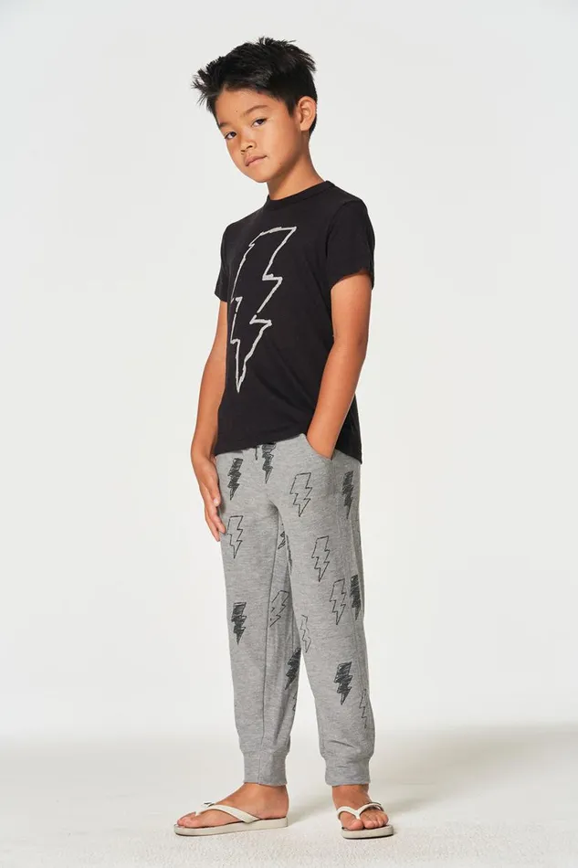 Kids Boys Chaser Brand Scribble Bolt