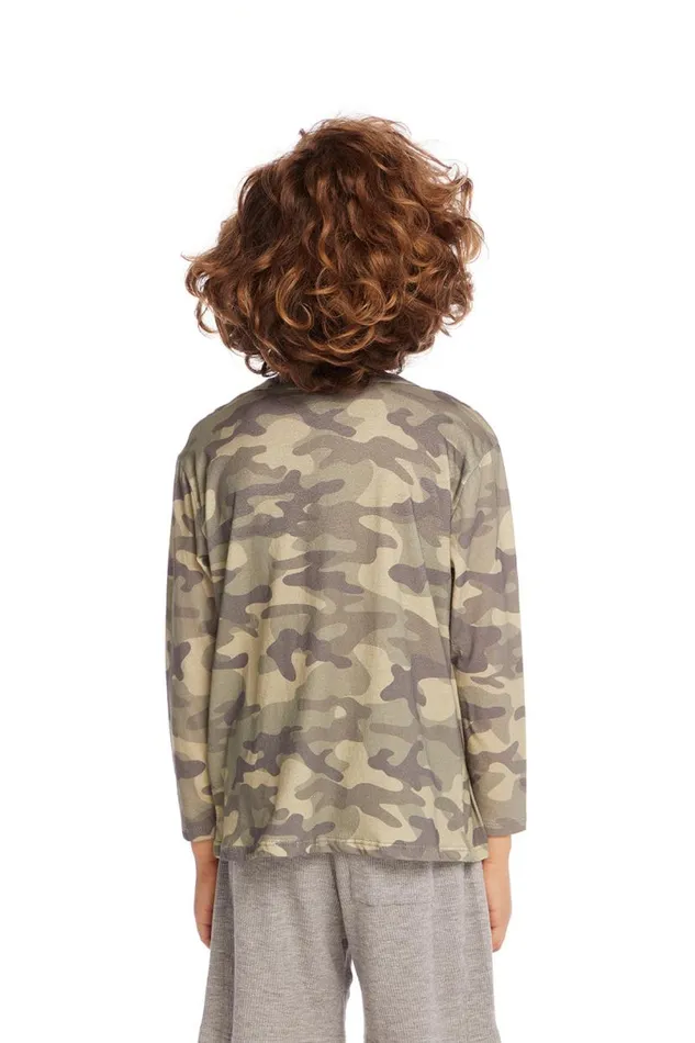 Kids Boys Chaser Brand Scribble Bolt Boys Long Sleeve