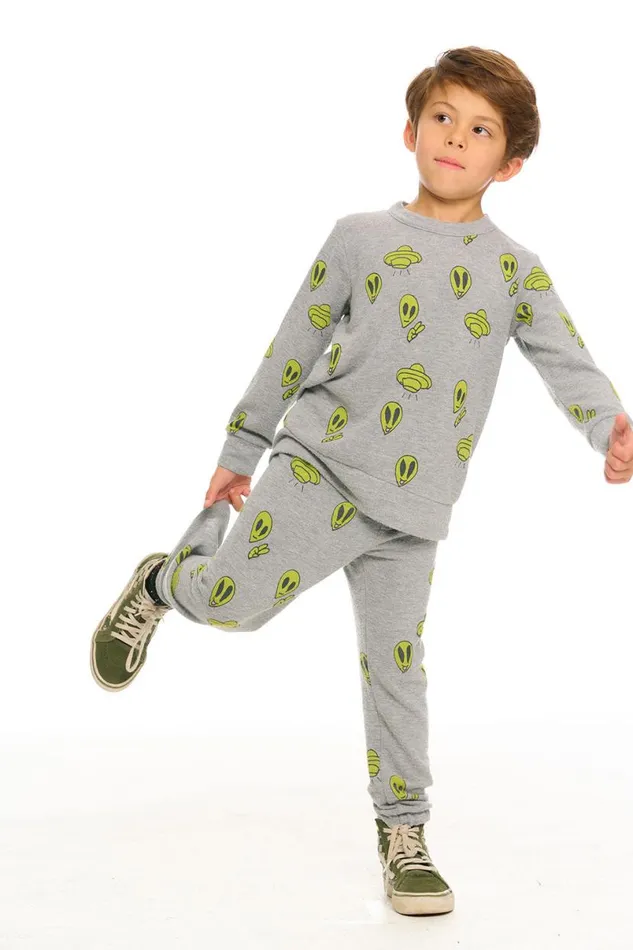 Kids Boys Chaser Brand Silly Alien Pants