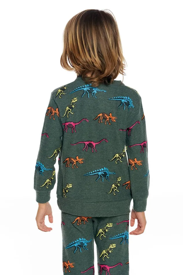 Kids Boys Chaser Brand Skeleton Dinos
