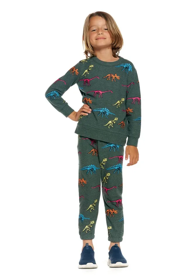 Kids Boys Chaser Brand Skeleton Dinos
