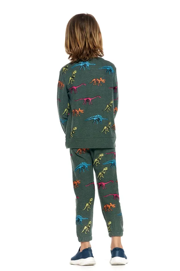 Kids Boys Chaser Brand Skeleton Dinos