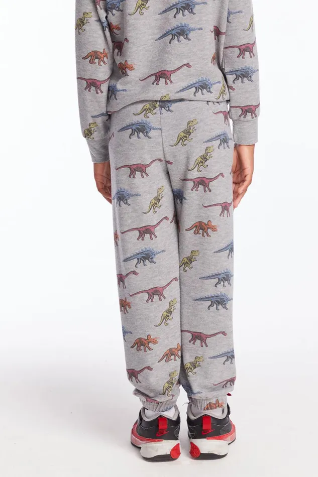 Kids Boys Chaser Brand Skeleton Dinos Boys Joggers