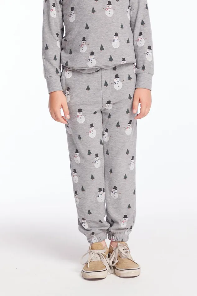 Kids Boys Chaser Brand Snow Daze Boys Joggers