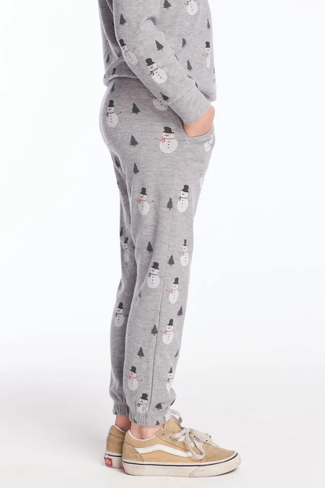 Kids Boys Chaser Brand Snow Daze Boys Joggers